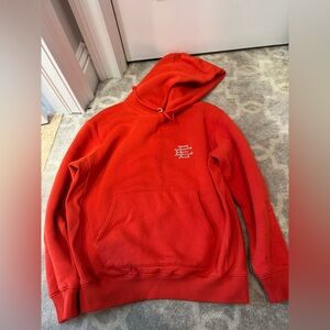 Eric Emanuel Swarovski Red Hoodie